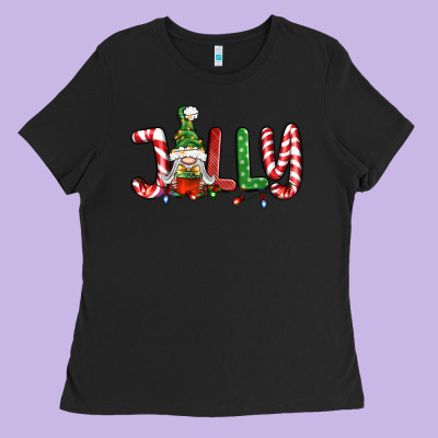 Jolly Gnome Ladies Tee Designed By Bundleandbundleshop