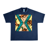 Navy native american aztec seamless pattern 6 Urban Heavy Tee - BundleAndBundleShop
