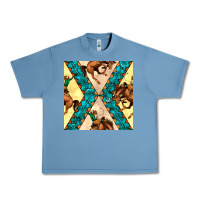 Pebble Blue native american aztec seamless pattern 6 Urban Heavy Tee - BundleAndBundleShop