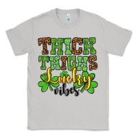 Moon Dust St. Patrick's Thick thighs lucky vibes Classic Tee - OliviaCreatesArt