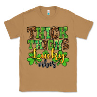 Toasted Coconut St. Patrick's Thick thighs lucky vibes Classic Tee - OliviaCreatesArt