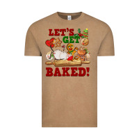 Vintage Coffee let's get baked Vintage Tee - FaDigitalArtStudio
