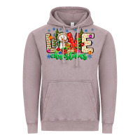 Vintage Zinc love Christmas Vintage Hoodie - CowhideDigitalArt
