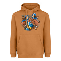 Meerkat Football afro girl sneakers Heavyweight Hoodie - RanaPortraitStore