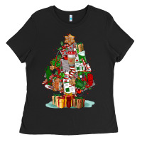 Nurse Christmas Tree Ladies Tee | Teevron