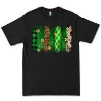 Black St. Patrick's Day brushstroke Premium Tee - OliviaCreatesArt