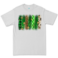 Dove Grey St. Patrick's Day brushstroke Premium Tee - OliviaCreatesArt