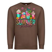 Chestnut summer vibes coffee cups Premium Sweatshirt - Jasminsmagicworld