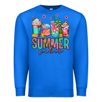 True Royal summer vibes coffee cups Premium Sweatshirt - Jasminsmagicworld