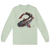 Matcha Catfish Illustrations Long Sleeve Tee - LillyAllenDesigns