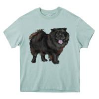 Black Chow Chow Heavy Core Tee | Teevron