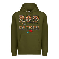 Army Green rod father Premium Hoodie - Artiststas