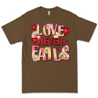 Cacao Love never fails Premium Tee - FaDigitalArtStudio