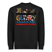 Black it's the guts and it's the glory a hundred stories Heavyweight Sweatshirt - RanaPortraitStore