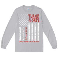 Moon Dust thank you for your service   veterans day t Long Sleeve Tee - maiPhamDesign