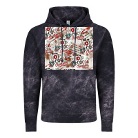 Cloud Black hot cocoa christmas cheer pattern Vintage Hoodie - CowhideDigitalArt