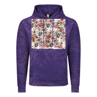 Cloud Purple hot cocoa christmas cheer pattern Vintage Hoodie - CowhideDigitalArt