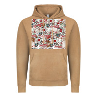 Vintage Camel hot cocoa christmas cheer pattern Vintage Hoodie - CowhideDigitalArt