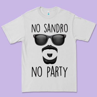 No Sandro No Party Premium Tee Designed By Bettercallsaul