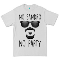 Dove Grey No Sandro No Party Premium Tee - Bettercallsaul