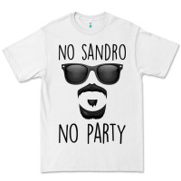 White No Sandro No Party Premium Tee - Bettercallsaul
