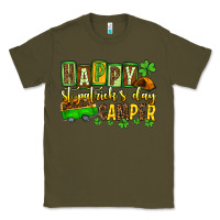 Army Green St. Patrick's Happy St. Patrick's Day camper Classic Tee - OliviaCreatesArt