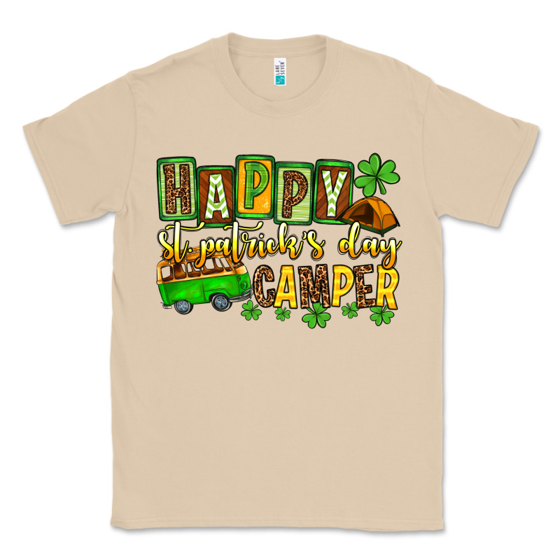 St. Patrick's Happy St. Patrick's Day Camper Classic Tee by OliviaCreatesArt | Teevron
