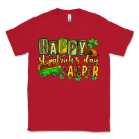 Red St. Patrick's Happy St. Patrick's Day camper Classic Tee - OliviaCreatesArt