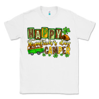 White St. Patrick's Happy St. Patrick's Day camper Classic Tee - OliviaCreatesArt