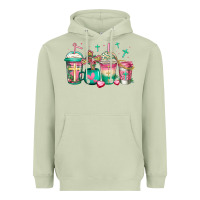 Matcha religious christian coffee cups Heavyweight Hoodie - Jasminsmagicworld
