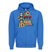 True Royal Wıld and Free Zipper Hoodie - JahusDesignShop