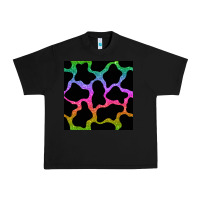 Black cow glitter seamless pattern Urban Heavy Tee - BundleAndBundleShop
