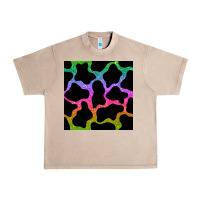 French Oak cow glitter seamless pattern Urban Heavy Tee - BundleAndBundleShop