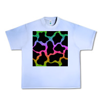Grape Ice cow glitter seamless pattern Urban Heavy Tee - BundleAndBundleShop