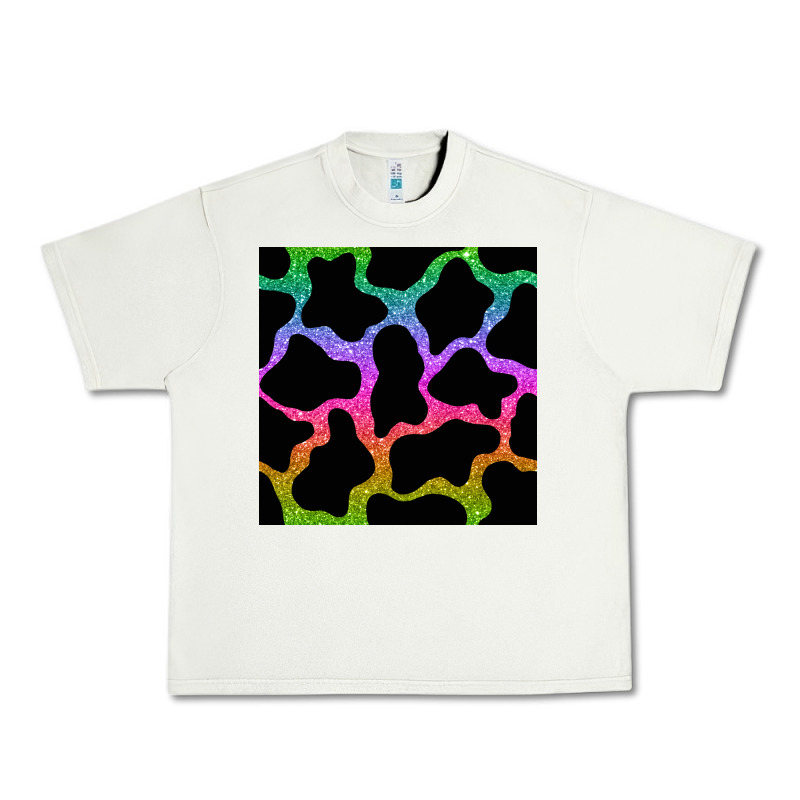 Cow Glitter Seamless Pattern Urban Heavy Tee by BundleAndBundleShop | Teevron