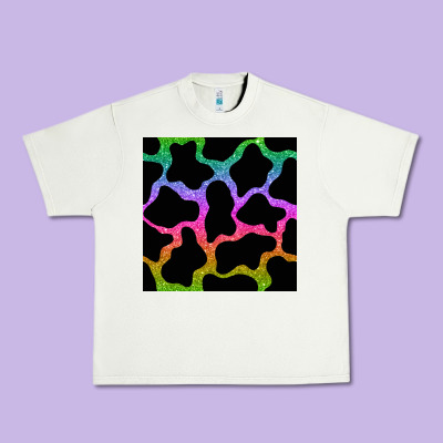 Cow Glitter Seamless Pattern Urban Heavy Tee Designed By Bundleandbundleshop