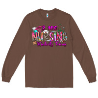 Chestnut 100 Nursing Students Teams Long Sleeve Tee - CowhideDigitalArt