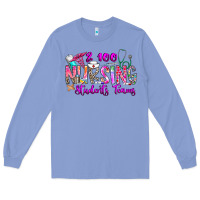 Colony Blue 100 Nursing Students Teams Long Sleeve Tee - CowhideDigitalArt