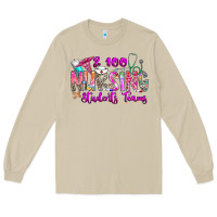 Mushroom 100 Nursing Students Teams Long Sleeve Tee - CowhideDigitalArt