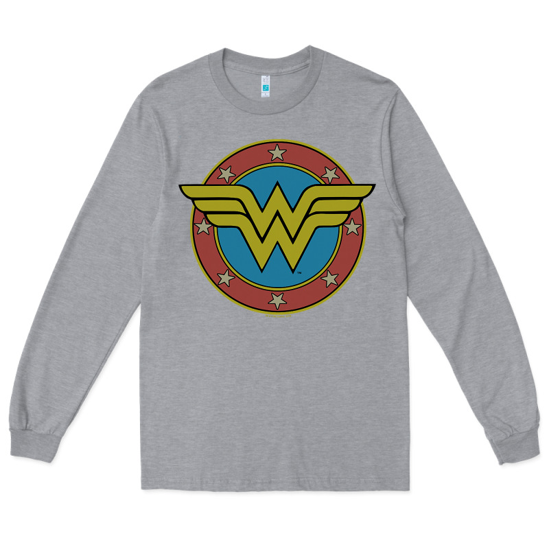 Wonder Woman Vintage Emblem Long Sleeve Tee by maiPhamDesign | Teevron