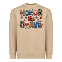 Mushroom honor the brave Heavyweight Sweatshirt - RanaPortraitStore
