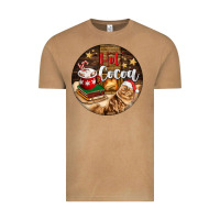 Vintage Camel Hot Cocoa With Cat Vintage Tee - FaDigitalArtStudio