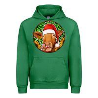 Emerald christmas circle earrings Urban Hoodie - Jasminsmagicworld