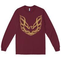 Burgundy Trans Am Long Sleeve Tee - maiPhamDesign