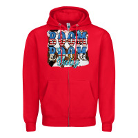 Red Boom Boom Baby Zipper Hoodie - JahusDesignShop