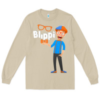 Mushroom Kids Cartoon Blippis funny Long Sleeve Tee - maiPhamDesign
