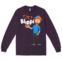 Plum Kids Cartoon Blippis funny Long Sleeve Tee - maiPhamDesign