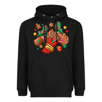 Black Christmas black girl sneakers Heavyweight Hoodie - RanaPortraitStore