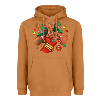Meerkat Christmas black girl sneakers Heavyweight Hoodie - RanaPortraitStore