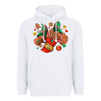 White Christmas black girl sneakers Heavyweight Hoodie - RanaPortraitStore